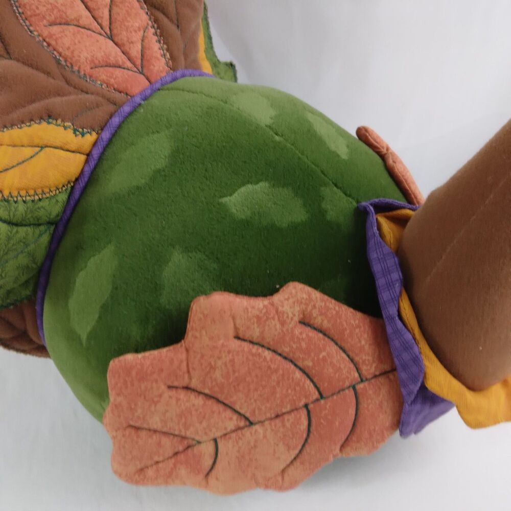 Hallmark Plush Stuffed Turkey Thanksgiving Table Decor Fall Colors - Picture 6 of 11